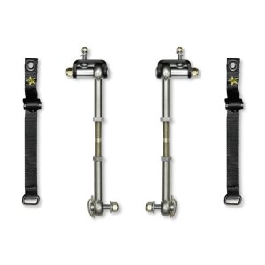 Jeep Wrangler TJ Sway Bar End Links - Front - Rock Krawler - Pro Disconnects - `97-`06